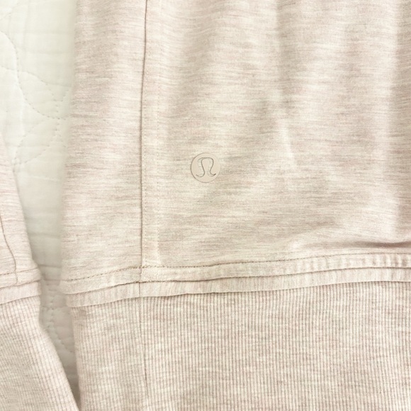 LULULEMON love crew pullover heather pink 8 - Picture 5 of 10
